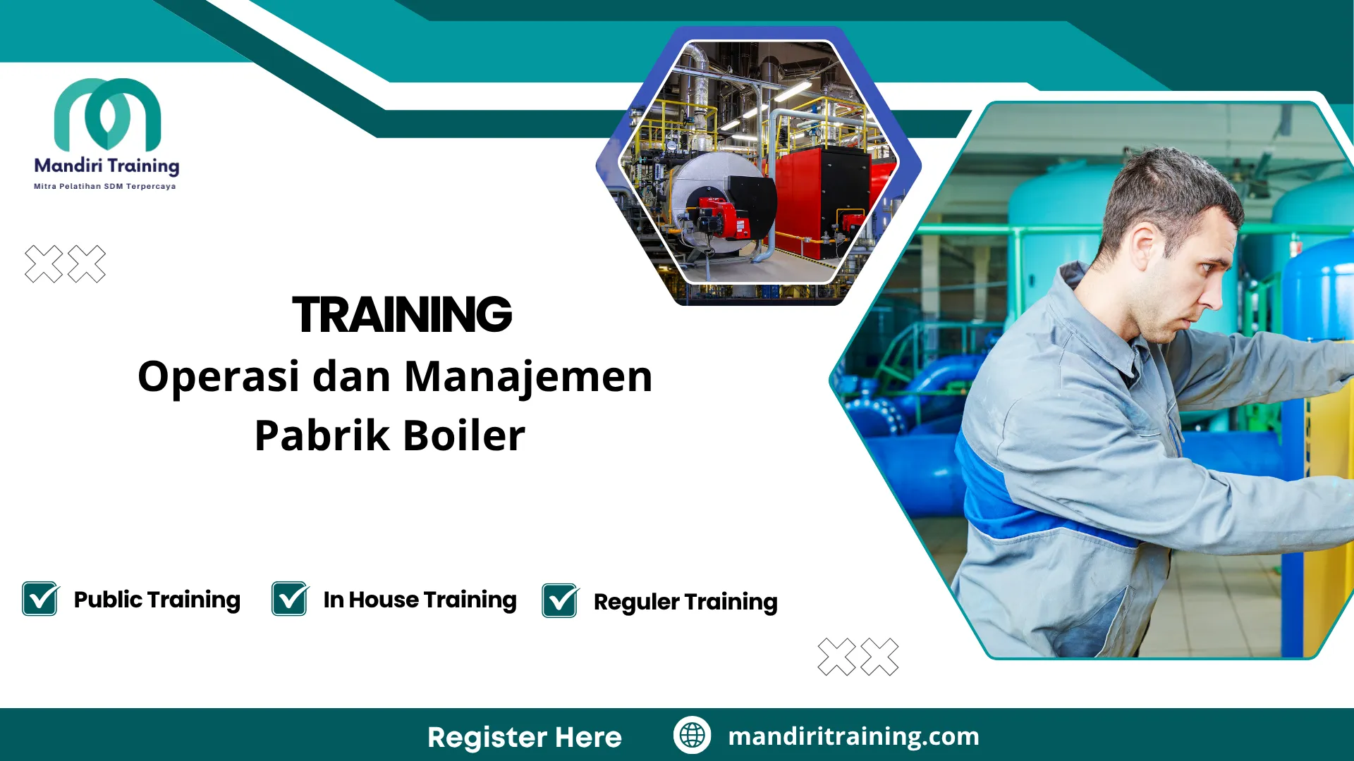 Training sistem utilitas uap