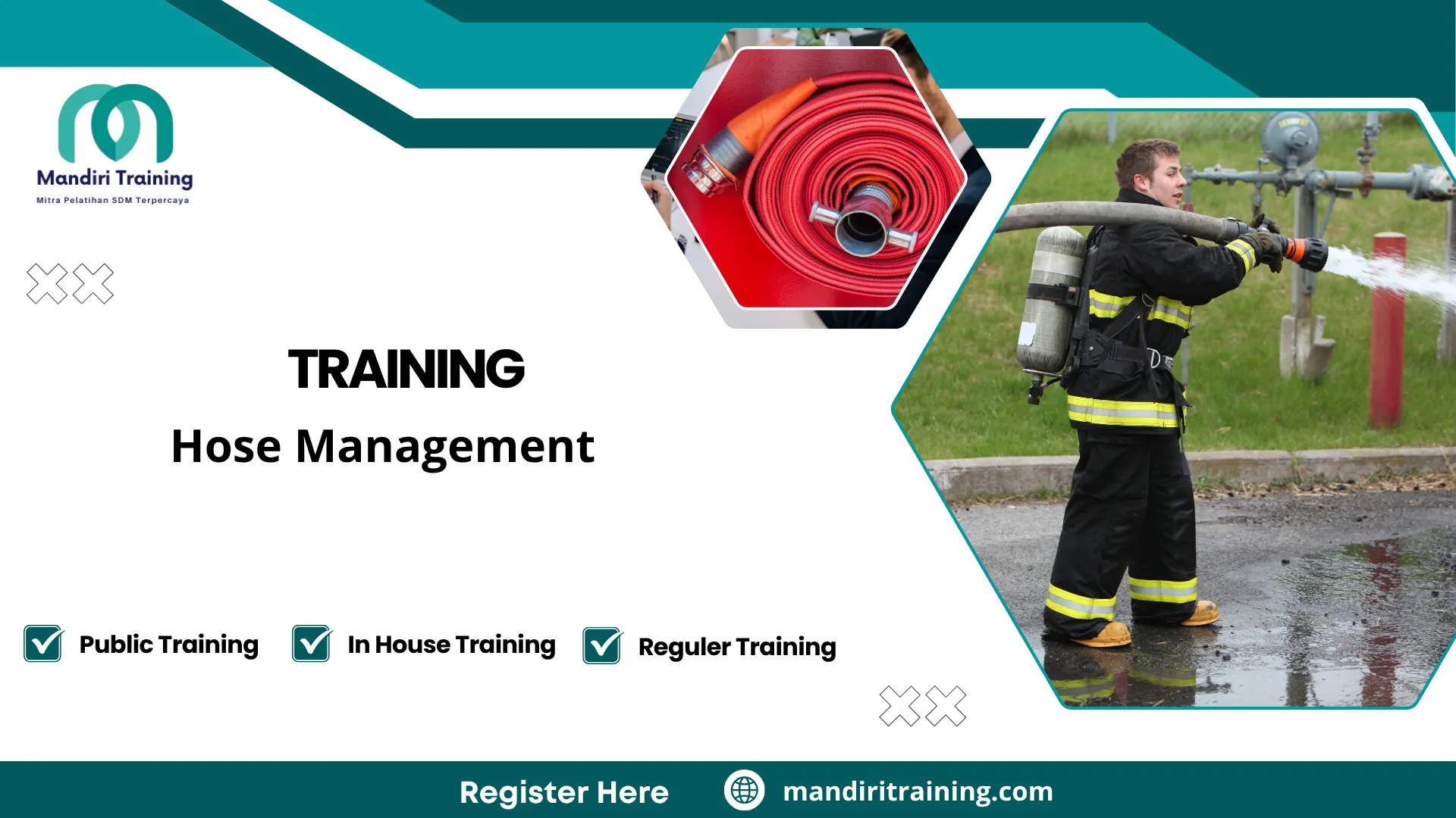 Training hydraulic hose maintenance