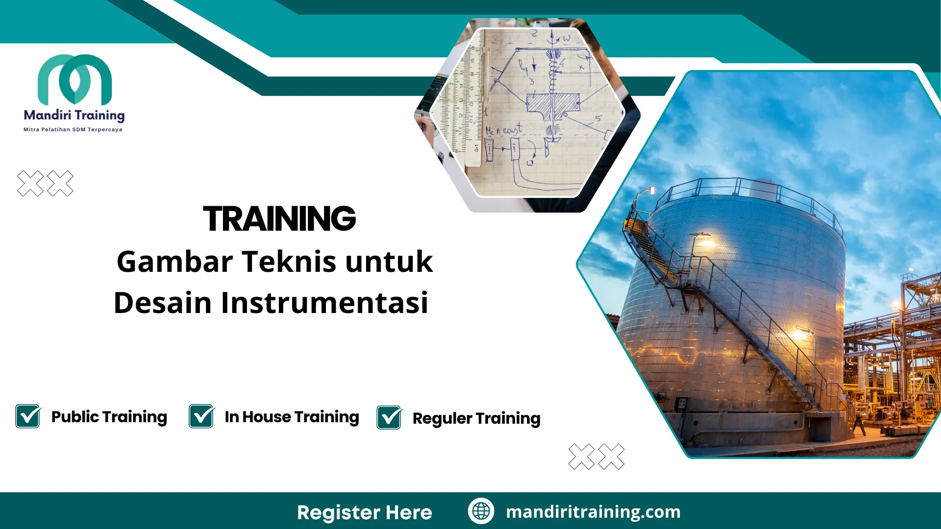 Training piping and instrumentation diagram