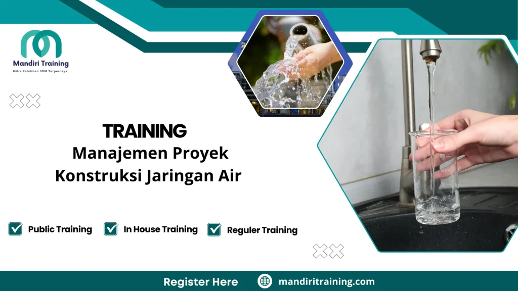 Training proyek distribusi air bersih