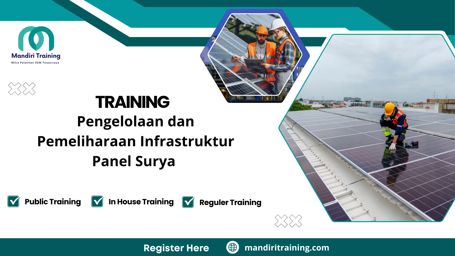 Training infrastruktur energi surya