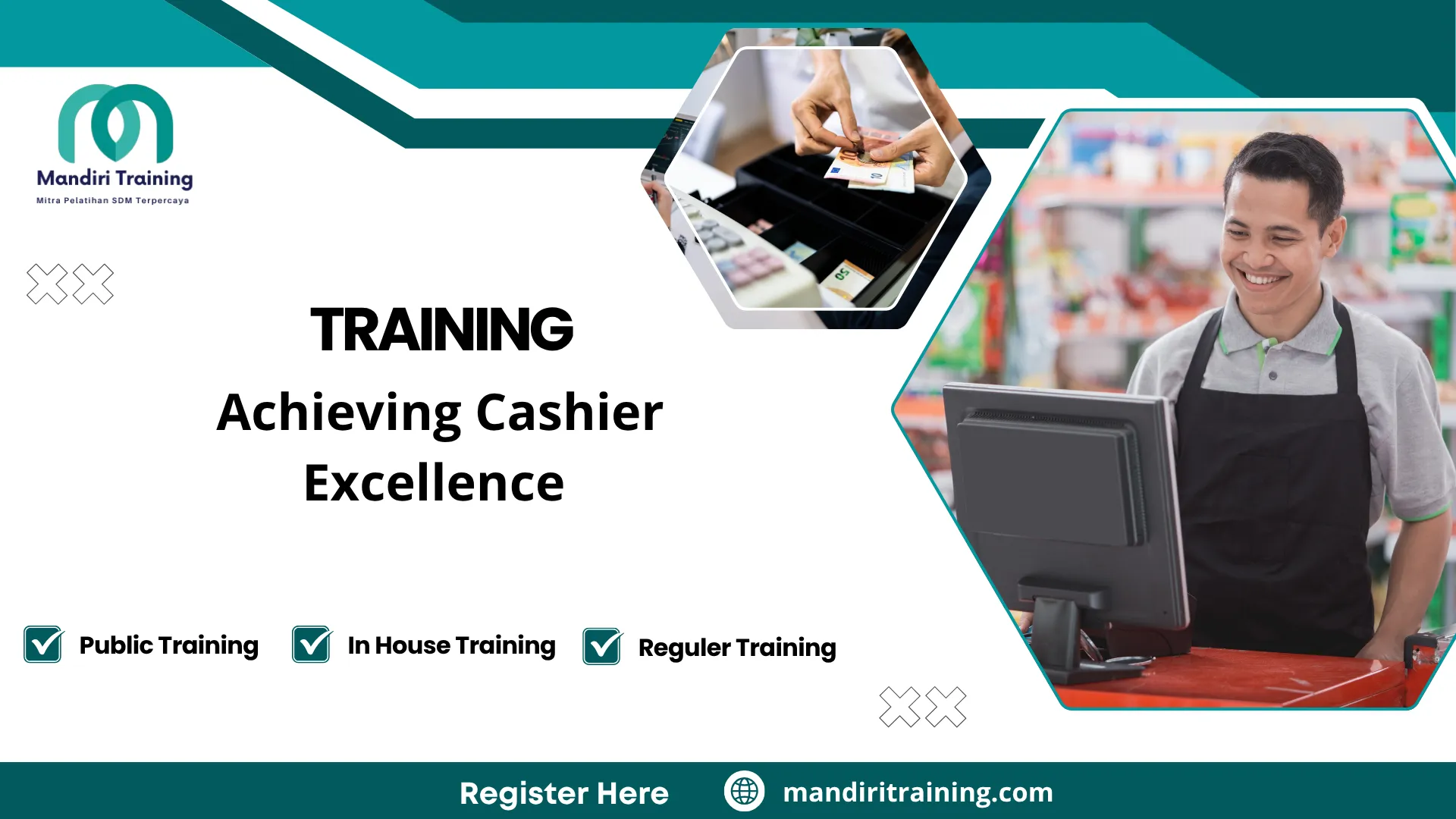 Training cashier staff