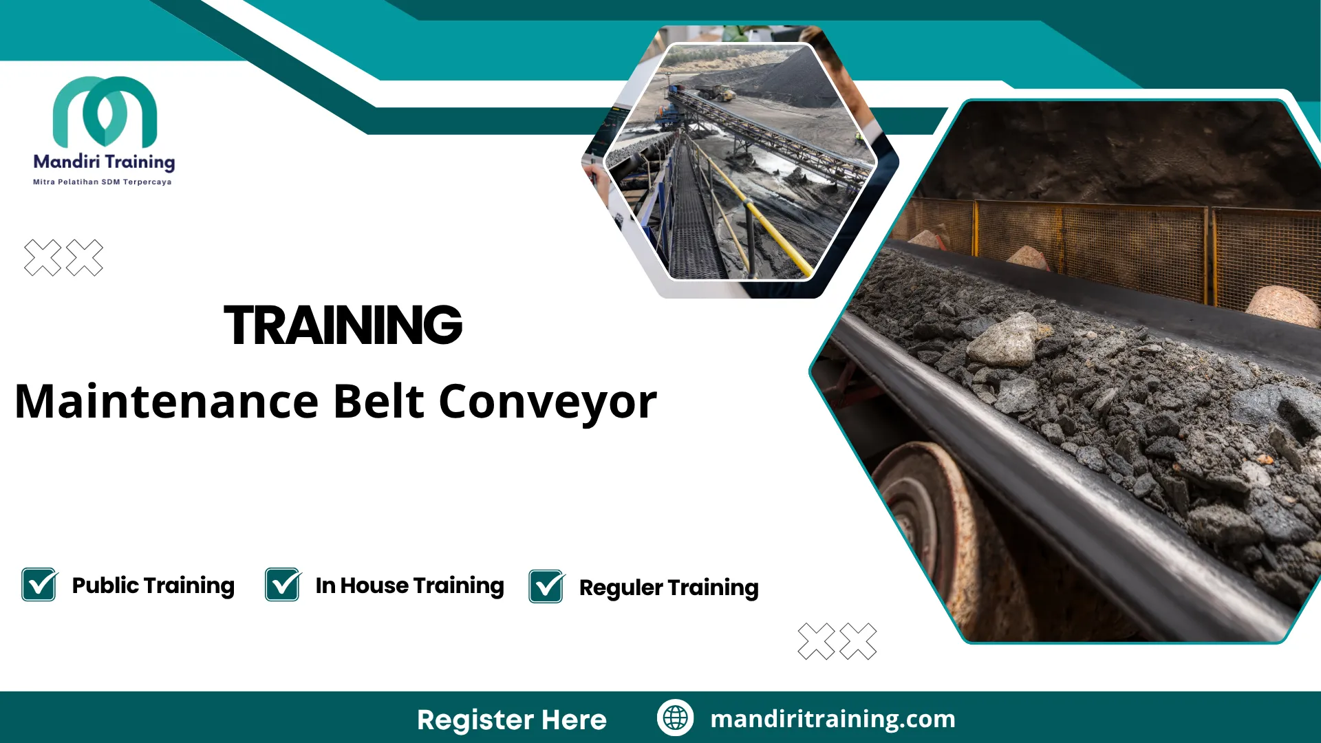 Training troubleshooting kerusakan conveyor